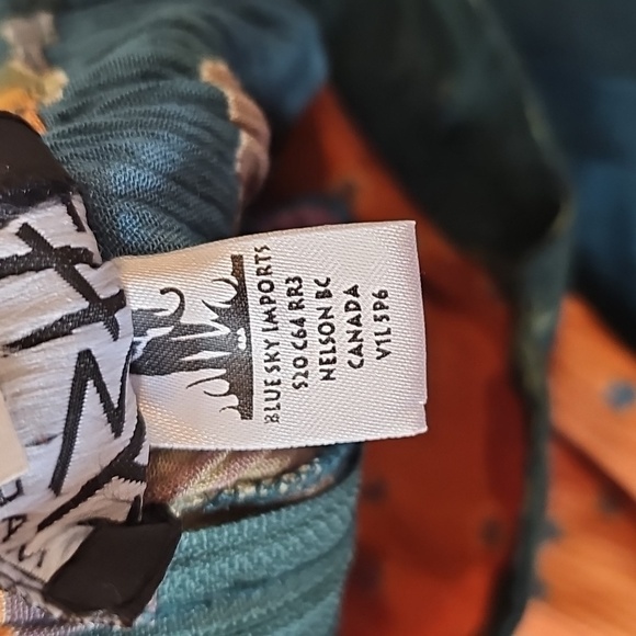 Aysha Bali Linen Rayon Blend Boho Maxi Skirt, Small - Picture 10 of 14